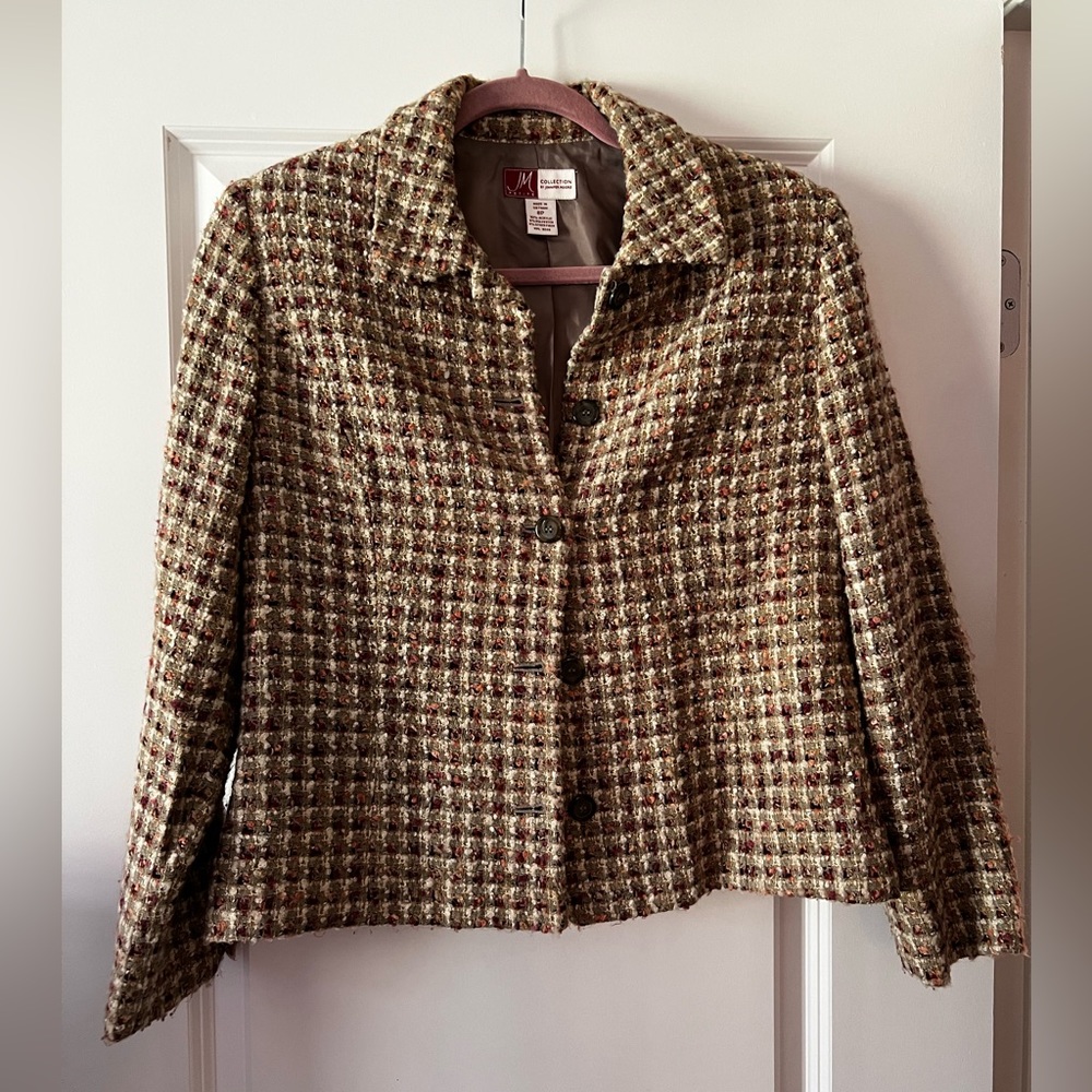 Tan Jennifer Moore blazer, size P8